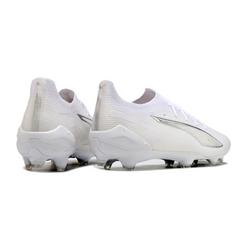 Chuteira Campo FG Puma Ultra 5 Carbon Pack Whiteout