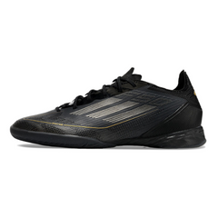 Chuteira Futsal IC Adidas F50 Elite Pack Darkspark Preta e Vermelha