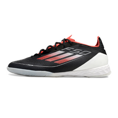 Chuteira Futsal IC Adidas F50 Elite Preta, Vermelha e Branca