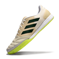Chuteira Futsal IC Adidas Competition Top Bege e Verde