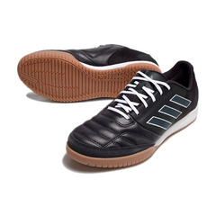 Chuteira Futsal IC Adidas Competition Top Preta e Branca