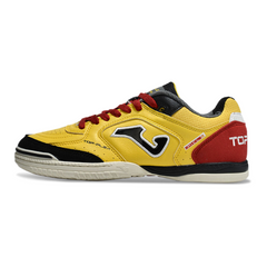 Chuteira Futsal IC Joma Top Flex 24 Amarela Preta e Vermelha