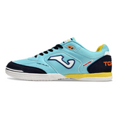 Joma Top Flex 24 IC Futsal Boot Light Blue and Yellow