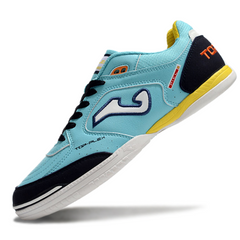 Joma Top Flex 24 IC Futsal Boot Light Blue and Yellow