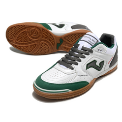 Bota de fútbol sala Joma Top Flex 24 IC en blanco, negro y verde