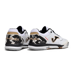 Joma Top Flex Rebound IC White and Black Futsal Boot