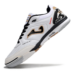 Joma Top Flex Rebound IC White and Black Futsal Boot