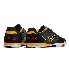 Bota de fútbol sala Joma Top Flex 24 IC negra y amarilla