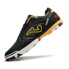 Chuteira Futsal IC Joma Top Flex 24 Preta e Amarela