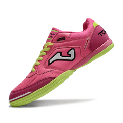 Chuteira Futsal IC Joma Top Flex 24 Rosa e Verde