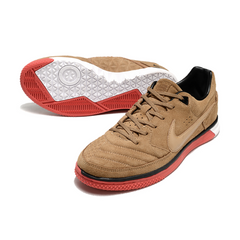 Chuteira Futsal IC Nike5 Street Gato Marrom