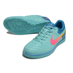 Chuteira Futsal IC Nike5 Street Gato Azul-Clara