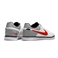 Chuteira Futsal IC Nike5 Street Gato Branca e Vermelha