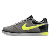 Chuteira Futsal Nike5 Street Gato IC Cinza e Verde