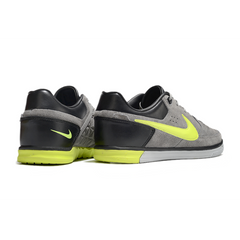 Chuteira Futsal Nike5 Street Gato IC Cinza e Verde