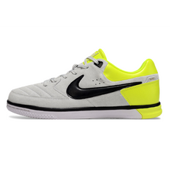 Chuteira Futsal Nike5 Street Gato IC Cinza e Verde