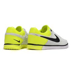 Chuteira Futsal IC Nike5 Street Gato Cinza e Verde
