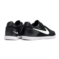 Chuteira Futsal IC Nike5 Street Gato Preta e Branca