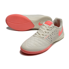 Chuteira Futsal Nike Lunar Gato II IC Cinza e Rosa