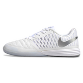 Nike Lunar Gato II IC Futsal Boot White and Gray