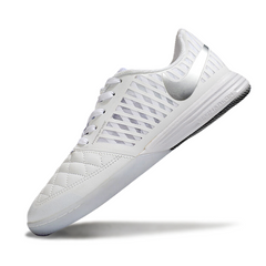 Chuteira Futsal IC Nike Lunar Gato II Branca e Cinza