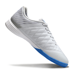 Botas de fútbol sala Nike Lunar Gato II IC gris y azul