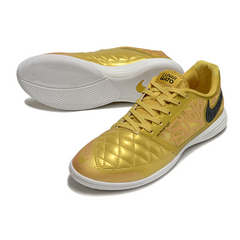 Chuteira Futsal Nike Lunar Gato II IC Dourada