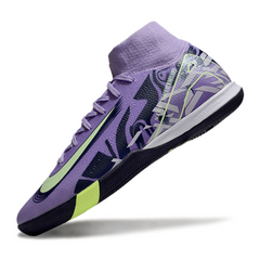 Chuteira Futsal IC Nike Mercurial Superfly 10 Elite Pack United 001 Preta e Branca