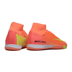 Chuteira Futsal IC Nike Mercurial Superfly 10 Elite Pack Cosmic Speed 2 Preta e Azul