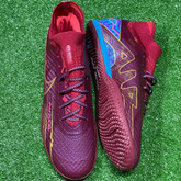 Botas de fútbol sala Nike Zoom Mercurial Superfly 9 Elite IC Mbappé moradas, talla 43