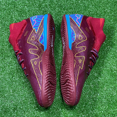 Chuteira Futsal Nike Zoom Mercurial Superfly 9 Elite IC Mbappe Roxo Tamanho 43