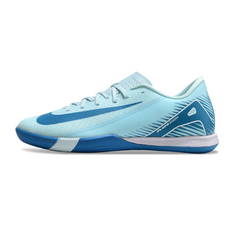 Chuteira Futsal IC Nike Vapor 16 Academy Pack Mad Ambition Azul e Branca