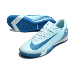 Chuteira Futsal IC Nike Vapor 16 Academy Pack Mad Ambition Azul e Branca