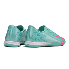 Chuteira Futsal IC Nike Vapor 16 Academy Azul-Clara e Rosa