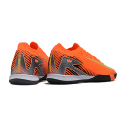 Chuteira Futsal Nike Zoom Mercurial Vapor 16 Elite IC Laranja e Amarelo