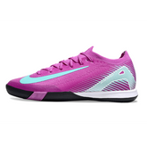 Chuteira Futsal IC Nike Zoom Mercurial Vapor 16 Elite Roxa e Azul-Clara