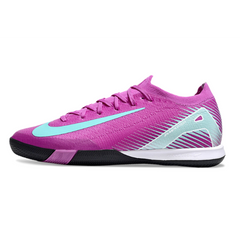 Chuteira Futsal Nike Zoom Mercurial Vapor 16 Elite IC Roxo e Azul Claro