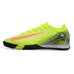 Chuteira Futsal IC Nike Zoom Mercurial Vapor 16 Elite Amarela, Preta e Laranja