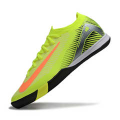 Chuteira Futsal IC Nike Zoom Mercurial Vapor 16 Elite Amarela, Preta e Laranja