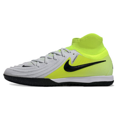 Chuteira Futsal IC Nike Phantom Luna 2 Elite Pack Mad Voltage Preta e Laranja