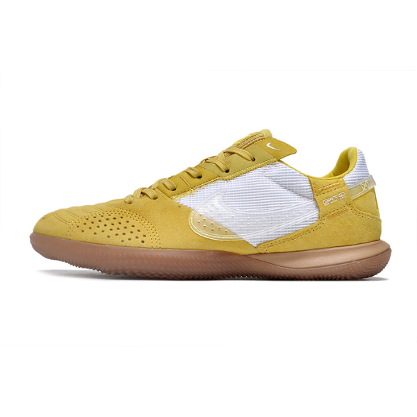 Chuteira Futsal Nike Streetgato IC Amarela e Branca - VENI Futebol