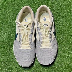 Chuteira Futsal Nike Streetgato IC Branca, Azul e Cinza Tamanho 42