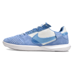 Chuteira Futsal IC Nike Streetgato Branca e Azul