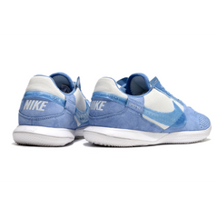 Botas de fútbol sala Nike Streetgato IC blancas y azules