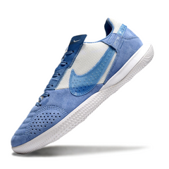 Botas de fútbol sala Nike Streetgato IC blancas y azules