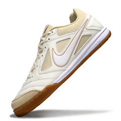 Chuteira Futsal IC Nike SB Gato X Supreme Branca Indoor