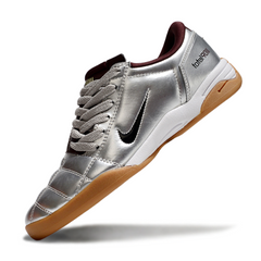 Nike Total 90 III IC Silver and Wine Futsal Boot