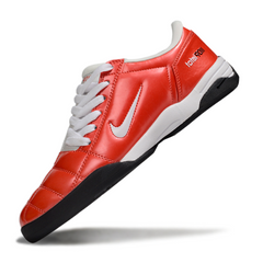 Chuteira Futsal IC Nike Total 90 III Vermelha e Branca Indoor