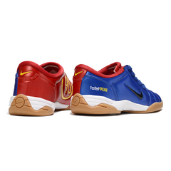 Botas de fútbol sala Nike Total 90 III IC azul y rojo