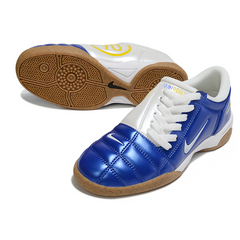 Botas de fútbol sala Nike Total 90 III IC blancas y azules